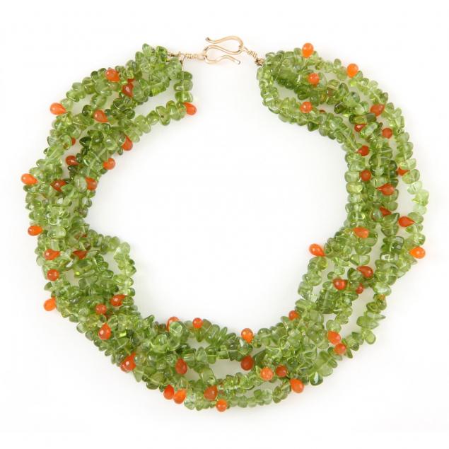 peridot-and-carnelian-necklace