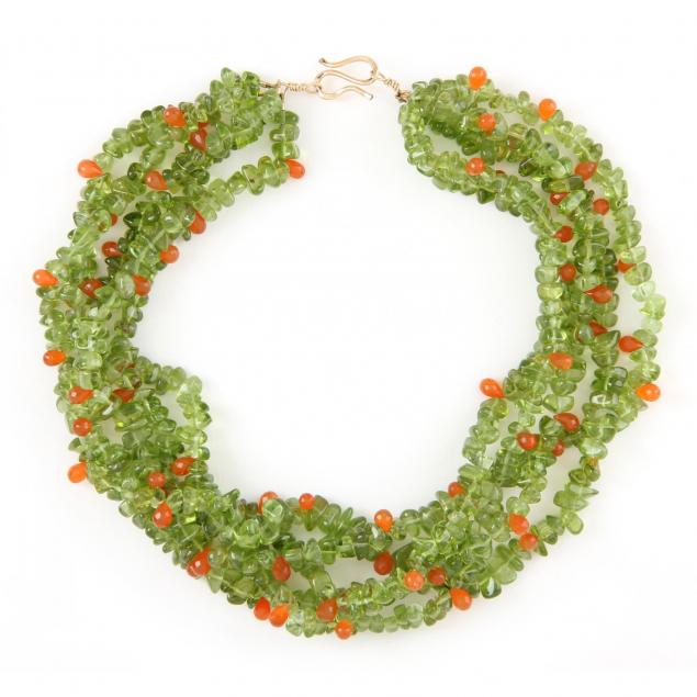 peridot-and-carnelian-necklace