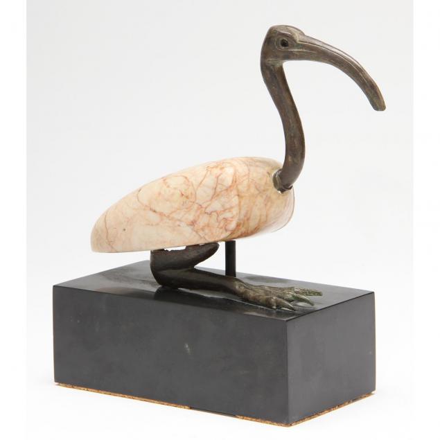 ancient-egyptian-bronze-and-marble-sacred-ibis