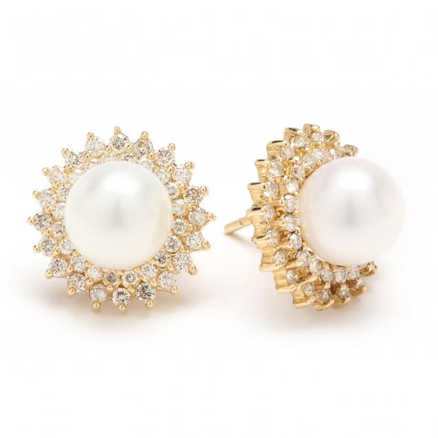 14kt-pearl-and-diamond-earrings