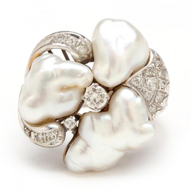 14kt-pearl-and-diamond-ring