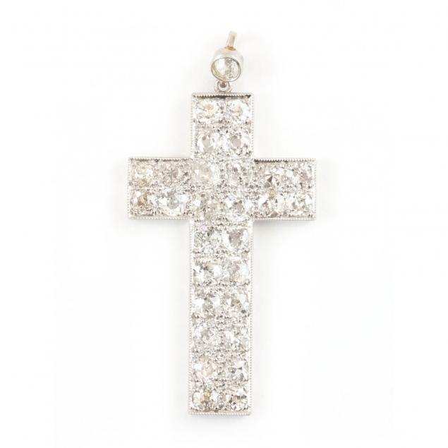 platinum-diamond-cross