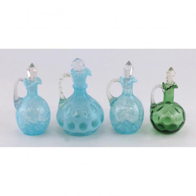 four-victorian-glass-cruets