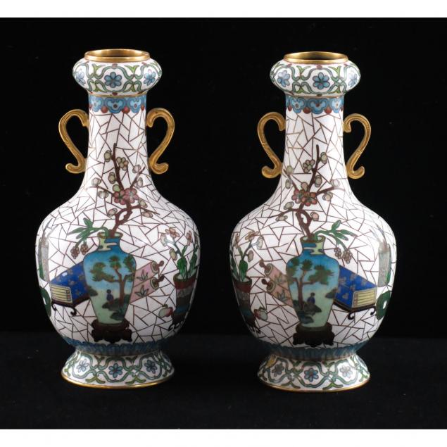 pair-of-fine-cloisonne-cabinet-vases