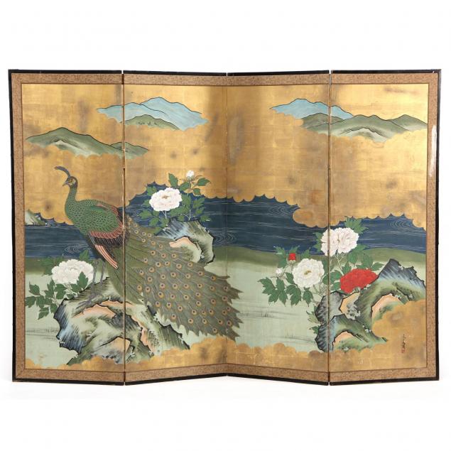 japanese-four-panel-floor-screen