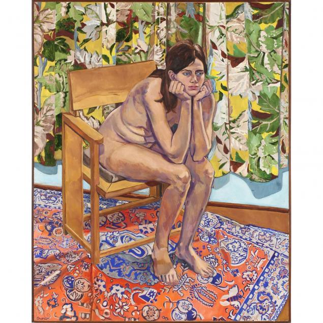 american-school-20th-century-seated-nude