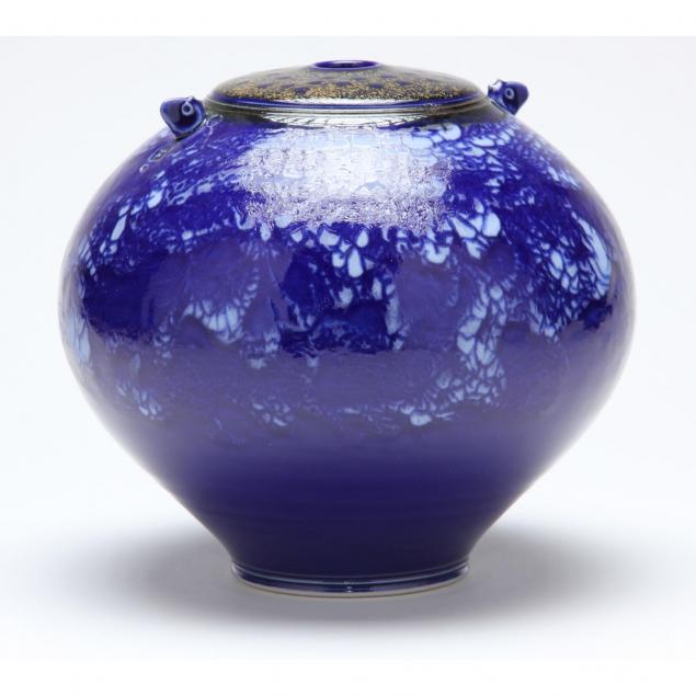 studio-pottery-tom-turner-cobalt-vase