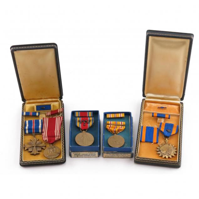 five-u-s-war-medals