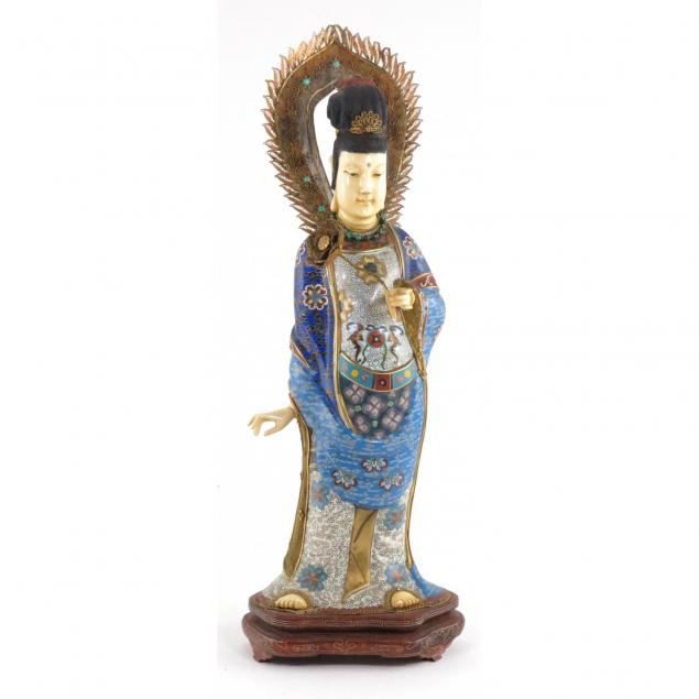 chinese-cloisonne-decorated-figure-of-quan-yin