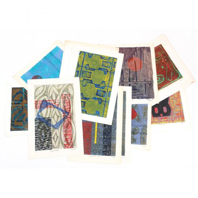 eleven-color-woodcuts-signed-berns