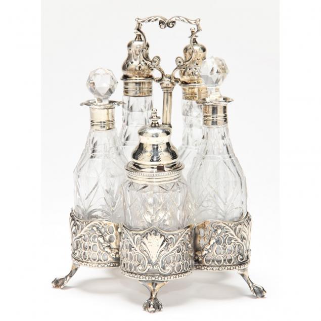 victorian-silver-castor-set