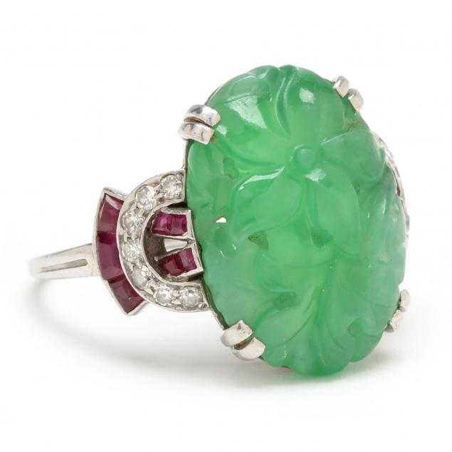 art-deco-platinum-jade-and-diamond-ring-ellis-bros