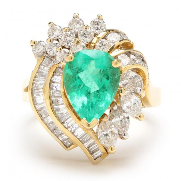 18kt-emerald-and-diamond-ring