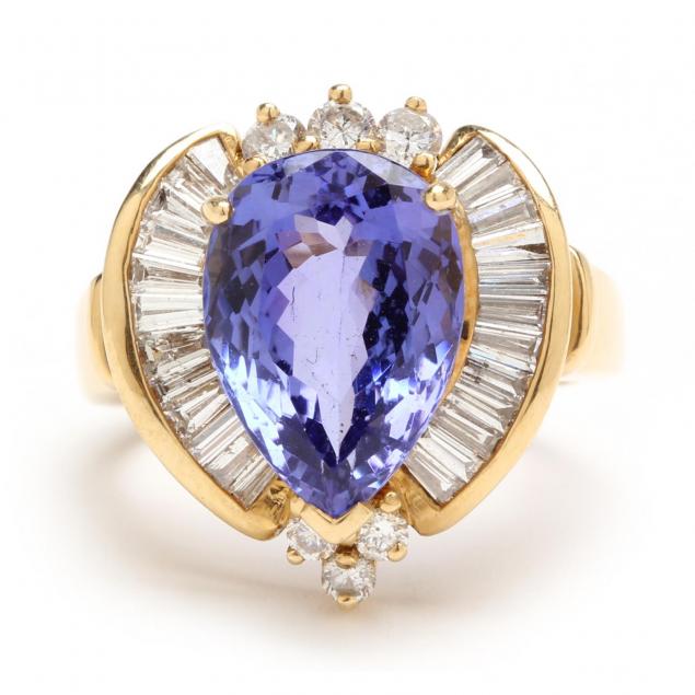 18kt-tanzanite-and-diamond-ring