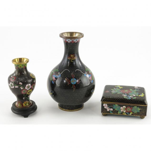 three-pieces-of-chinese-cloisonne
