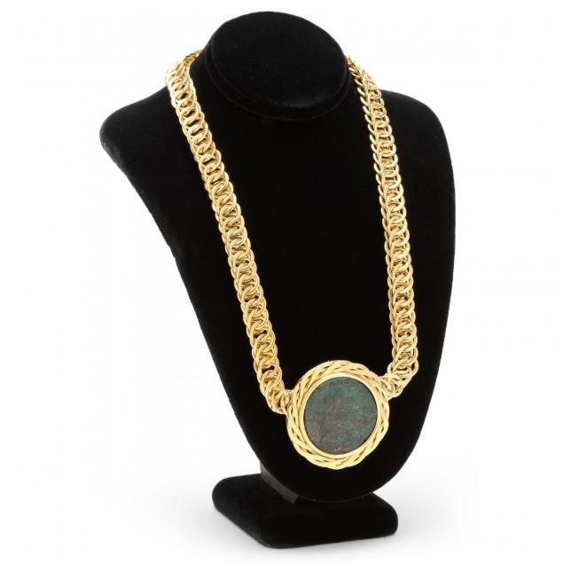18kt-gold-coin-necklace-unoaerre