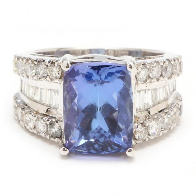 18kt-tanzanite-and-diamond-ring