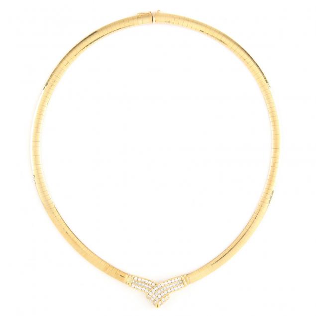 18kt-yellow-gold-and-diamond-necklace