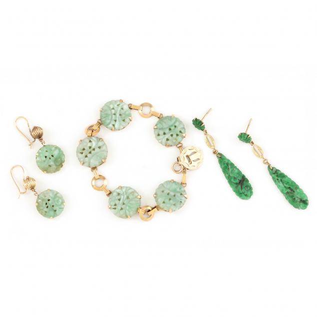 three-14kt-gold-and-jade-jewelry-items
