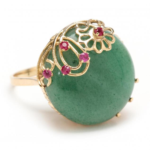 14kt-chalcedony-and-ruby-ring