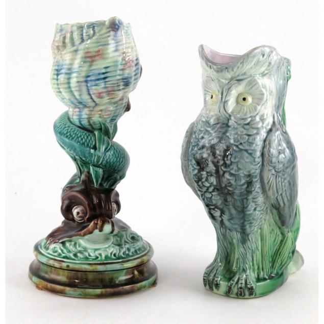 two-majolica-objects
