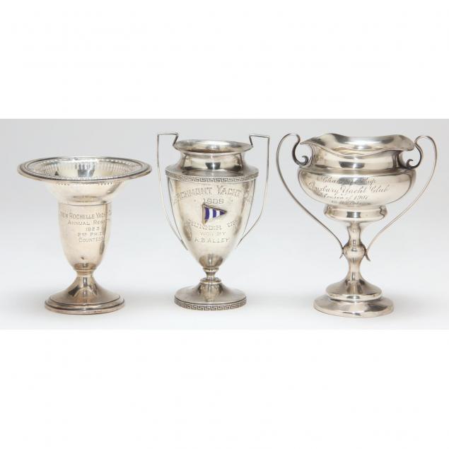 three-antique-vintage-sterling-silver-yachting-trophies