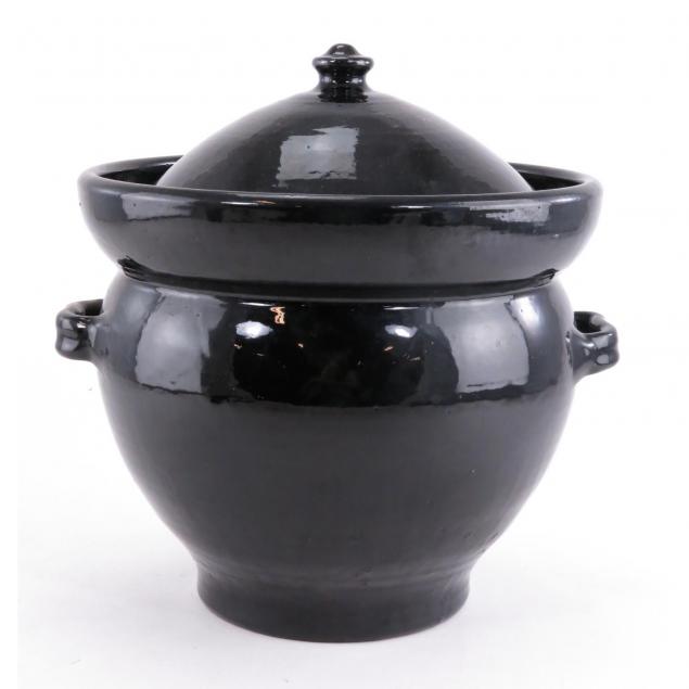 ben-owen-master-potter-black-mirror-glaze-lidded-tureen