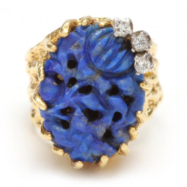 18kt-carved-lapis-and-diamond-ring-j-tatar