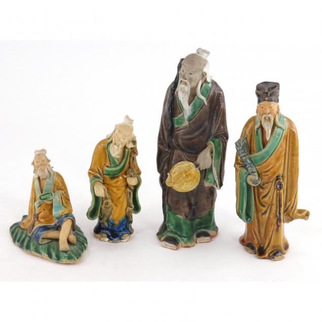 four-chinese-mud-figures