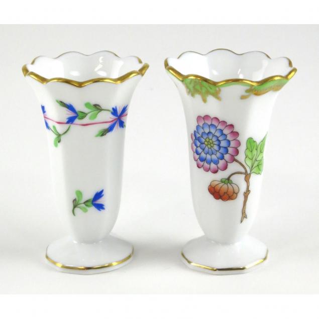 pair-of-herend-porcelain-cabinet-vases