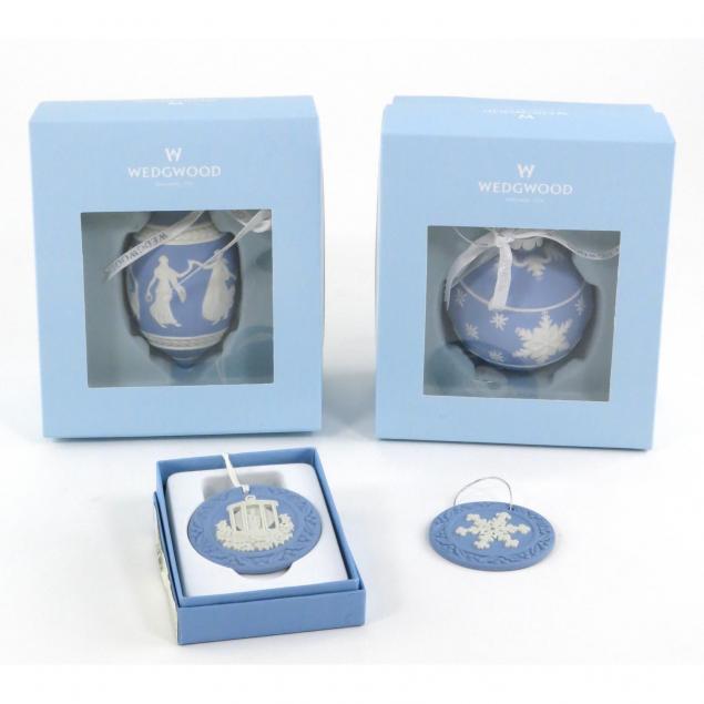 four-wedgwood-jasperware-holiday-ornaments