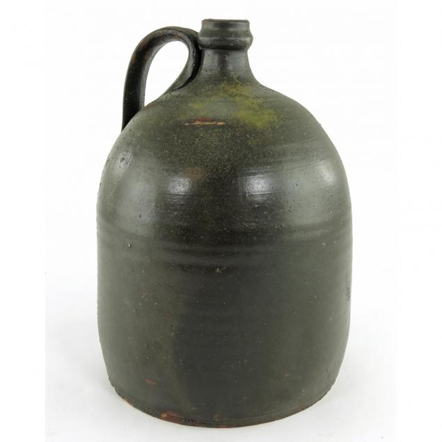 edgar-allen-poe-fayetteville-nc-1858-1934-pottery-jug