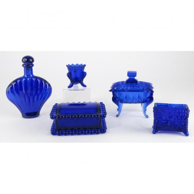 five-cobalt-glass-accessories