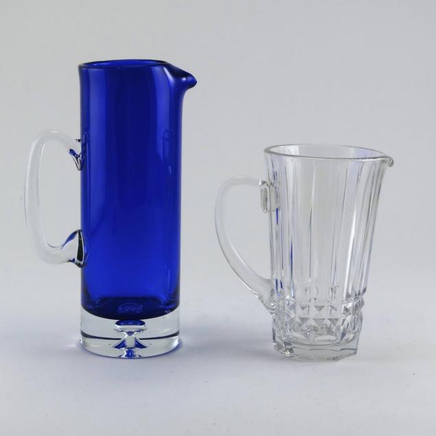 two-glass-pitchers