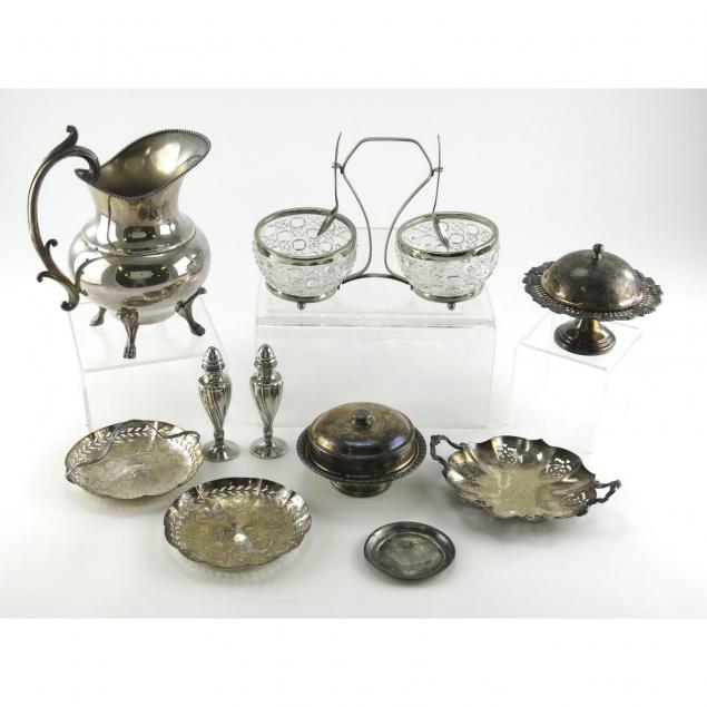 ten-silver-plate-serving-pieces