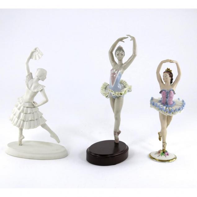 three-porcelain-ballerina-figurines
