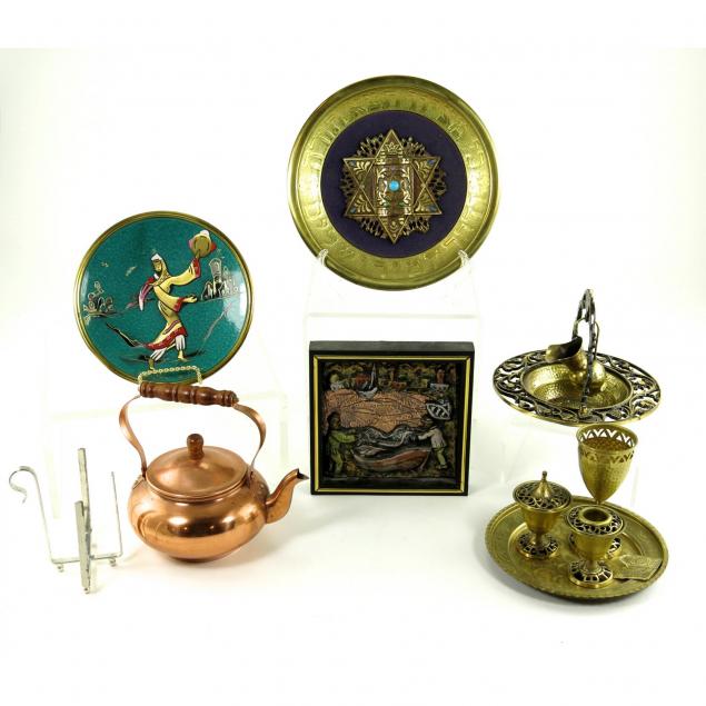 group-of-decorative-metalwares