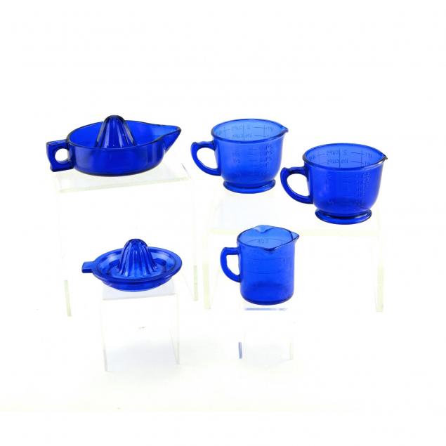 five-cobalt-glass-kitchen-accessories