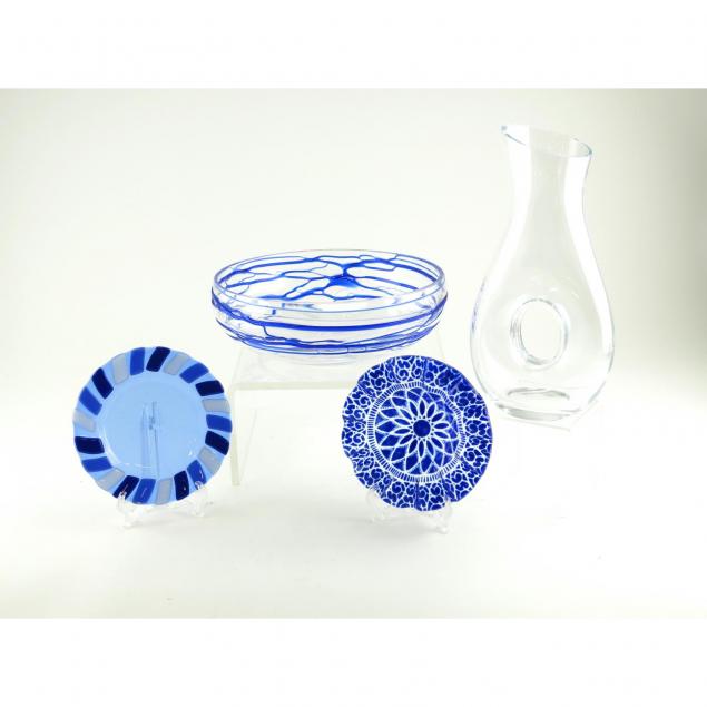 four-modernist-glass-serving-accessories