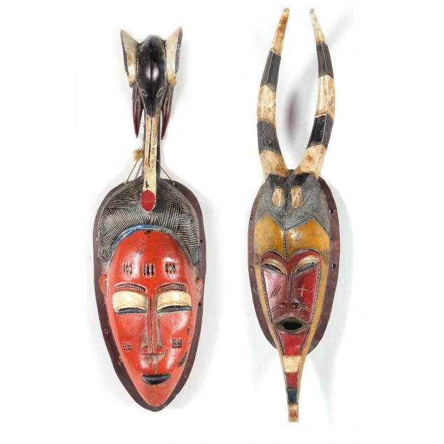 two-guro-ivory-coast-masks