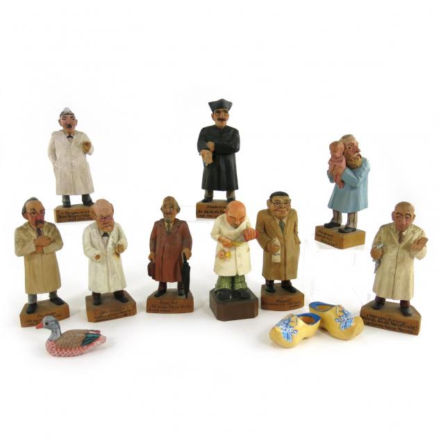 group-of-german-carved-figures