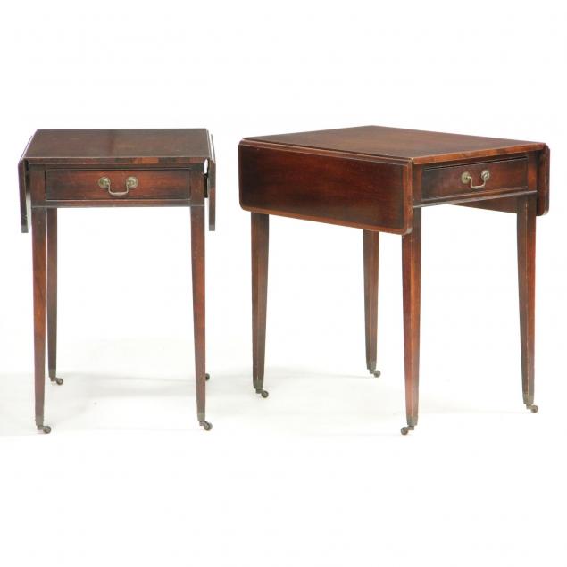 pair-of-one-drawer-pembroke-tables