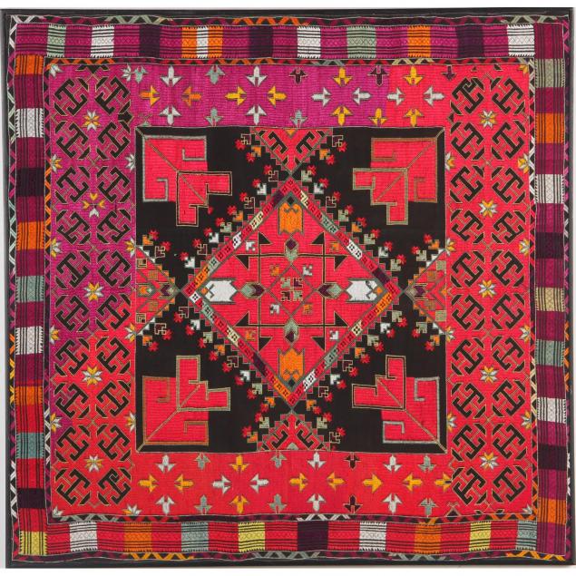 south-asian-framed-textile