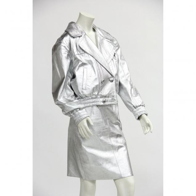 silver-metallic-leather-suit-lillie-rubin