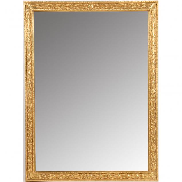 contemporary-gilt-framed-wall-mirror