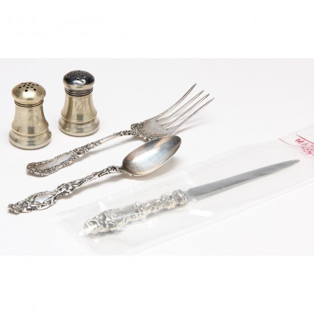 group-of-sterling-silverplate