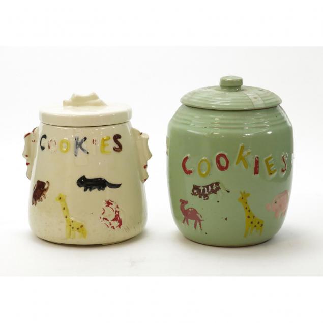 two-vintage-animal-crackers-cookie-jars