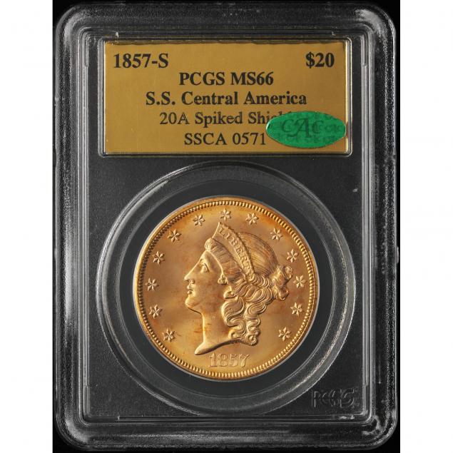 1857-s-20-gold-pcgs-ms66-cac-from-the-ss-i-central-america-i