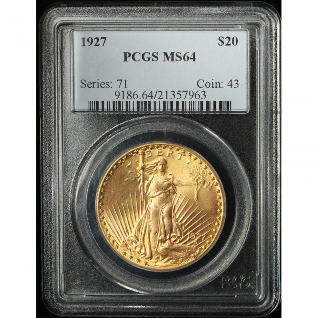 1927-20-gold-st-gaudens-double-eagle-pcgs-ms64