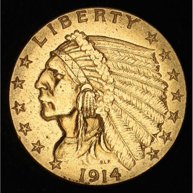 1914-2-50-gold-indian-head-quarter-eagle